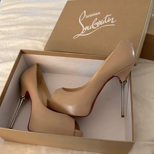 Christian Louboutin MISS DESPREZ 120 METALLIC HEEL